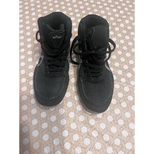 Asics MatFlex Youth Wrestling Shoes 1 Black White